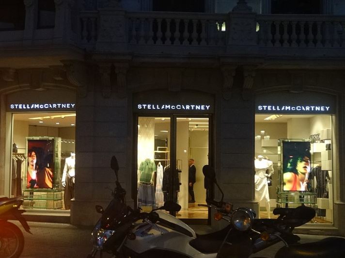 Stella McCartney store in Passeig de Gràcia