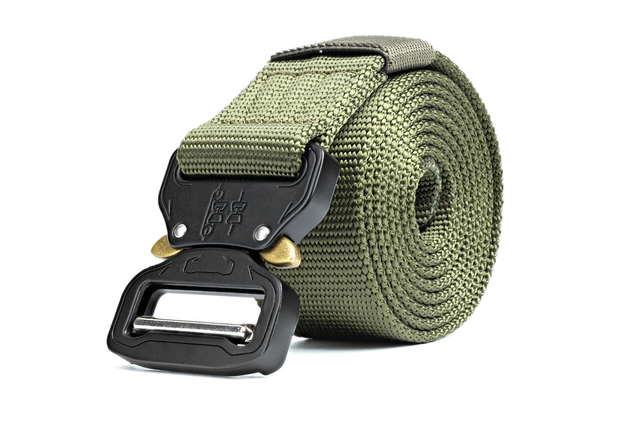 Different military tactical belts