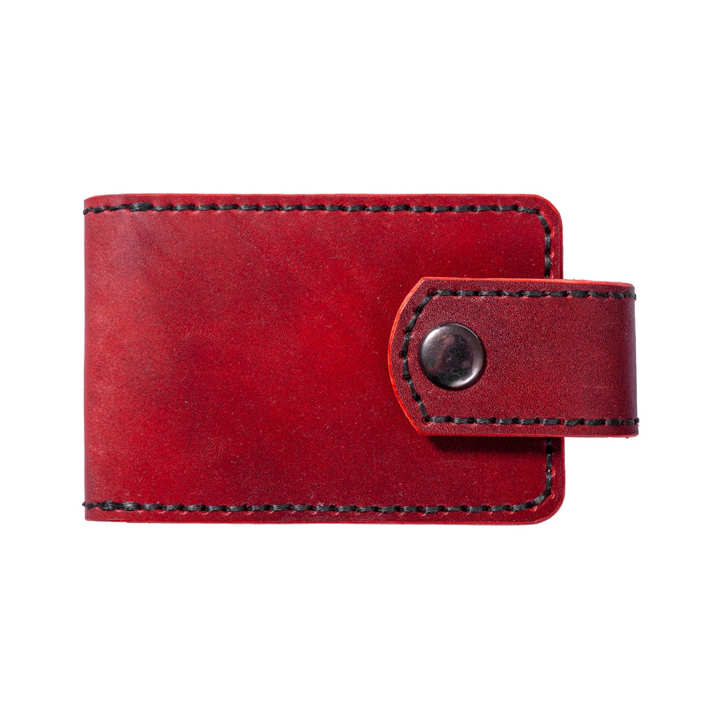 Luxury craft business card holder case made of leather