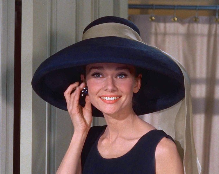 Hat for Audrey Hepburn in Breakfast at Tiffany's designed by Givenchy
