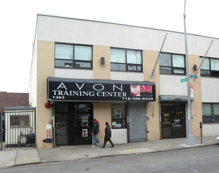 An Avon training center in the Bronx