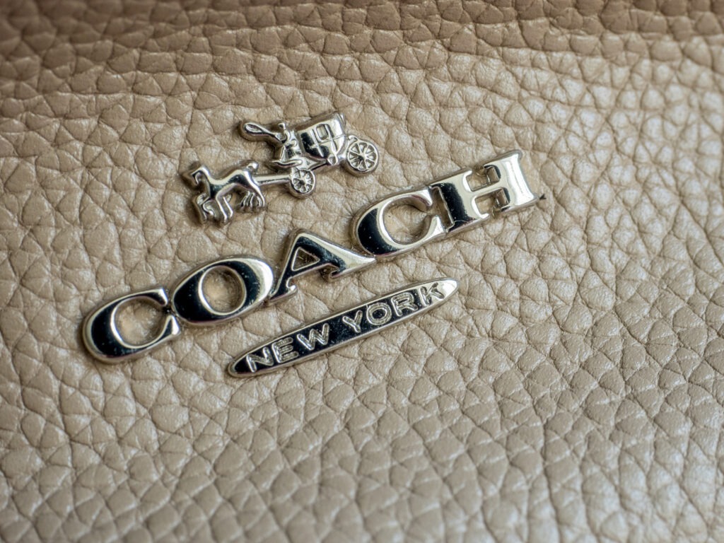 Coach’s logo found on their products