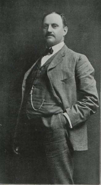 Founder David McConnell pictured in 1905