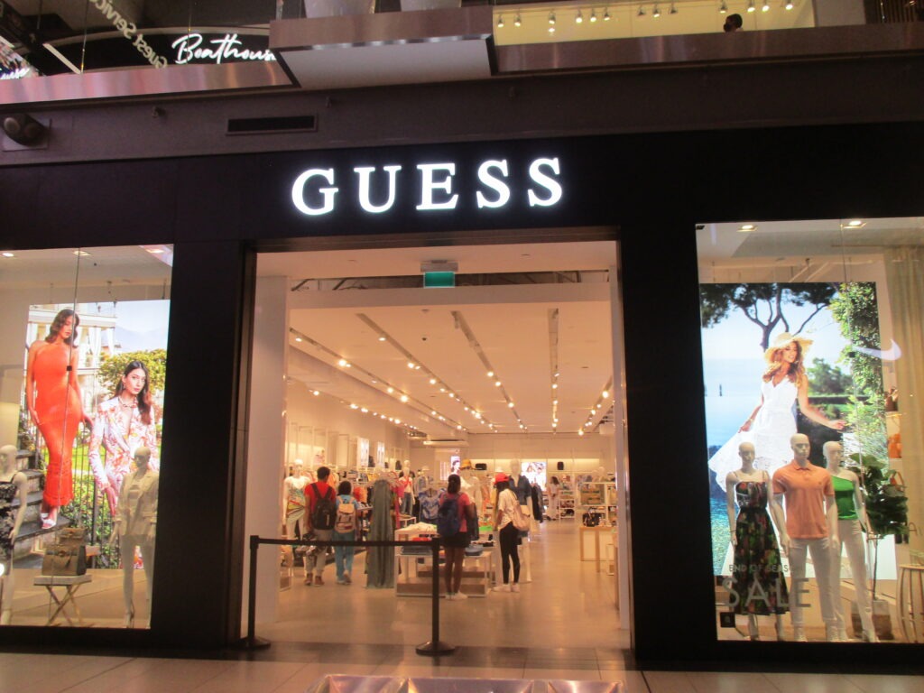 A Guess retail store in Toronto