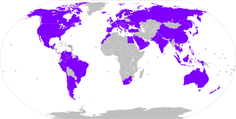 L’Oreal’s global locations