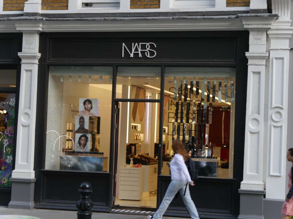 NARS store, King's Road, London, 2022