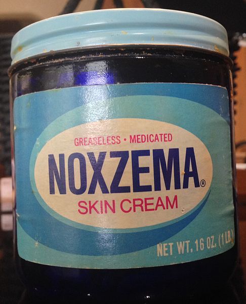 Noxzema Skin Cream, a product of Noxzema Chemical Company