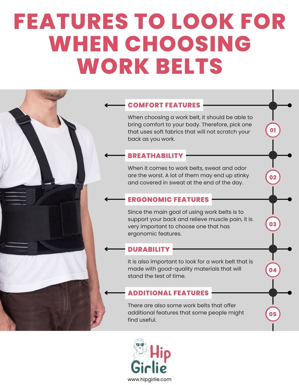 Features to Look For When Choosing Work Belts
