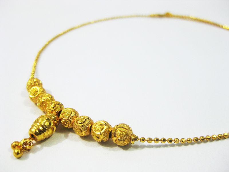 An example of gold-plated jewelry